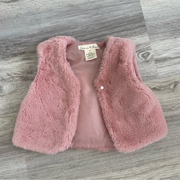 Emma and Elsa Crop Top Pick Jacket Size 2 - Picture 1 of 3